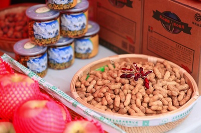 遼寧大連市普蘭店區(qū)舉辦特色農(nóng)產(chǎn)品展銷(xiāo)會(huì)